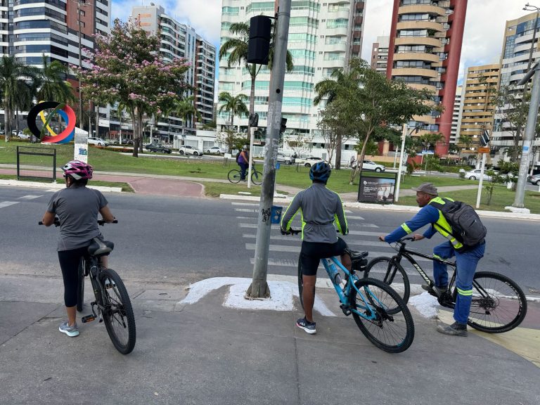 Prefeitura orienta pedestres e ciclistas sobre avanço da obra na ponte Godofredo Diniz