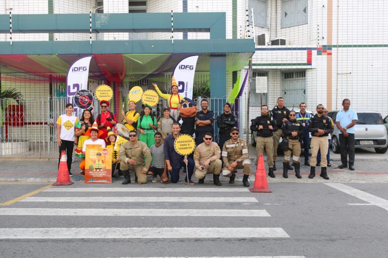 Ações educativas no trânsito marcam a volta às aulas da rede particular de ensino