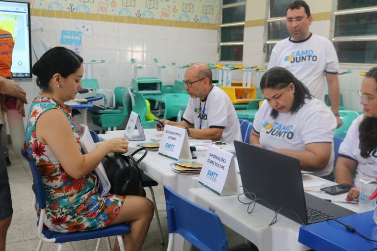 Tamo Junto Aracaju: SMTT irá ofertar cartões de estacionamento para idosos e outros serviços gratuitos no bairro Santa Maria