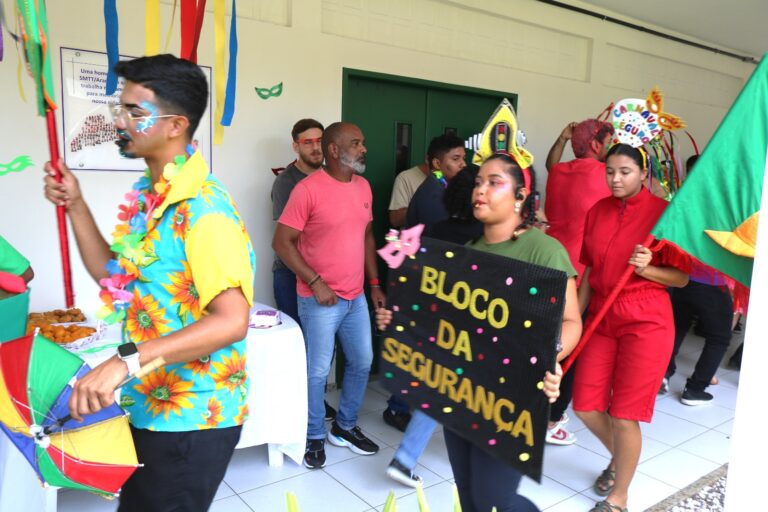 Bloco da SMTT leva alegria e integração aos servidores em manhã de confraternização