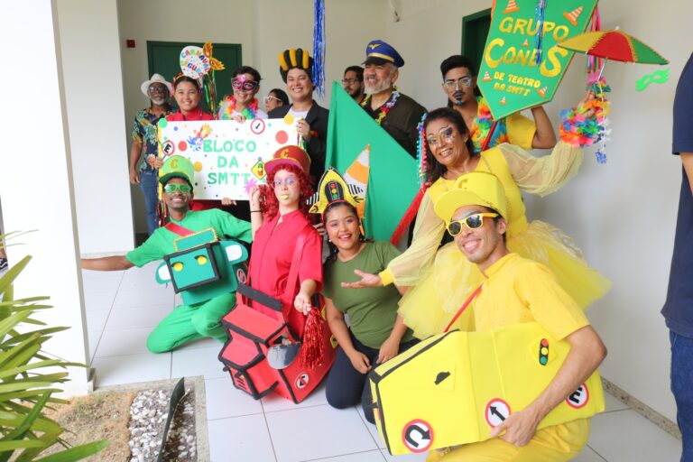 Bloco da SMTT leva alegria e integração aos servidores em manhã de confraternização