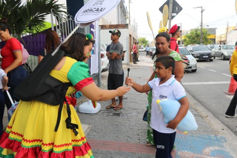Prefeitura realiza ações de educação para o trânsito durante volta às aulas da rede municipal